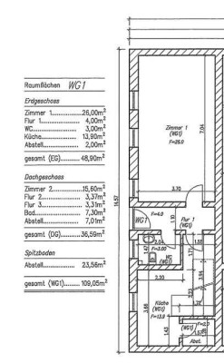 Gepflegte 3,5-Zimmer Wohnung in Salzgitter-Barum