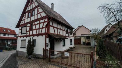 Charmantes Fachwerkhaus ohne Denkmalschutz mit vielseitigem Potenzial in Zaisersweiher Maulbronn