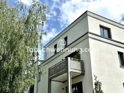 Tauschwohnung: Tausche 2-Zimmer-Neubauwohnung am Volksgarten gegen 120qm