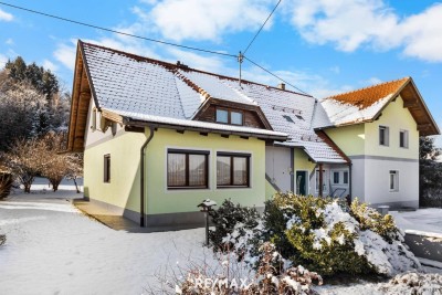 Zwei großzügige Häuser in schöner Lage in St. Jakob im Rosental