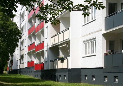 Tolle 2-Raum-Wohnung mit super Blick ins Grüne