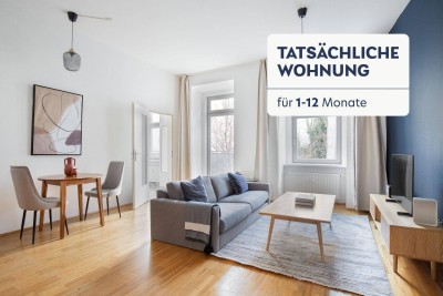 Altbau 2Zi im 9. Bezirk mit ruhiger Balkon, gute Öffentliche Anbindung in der Innen-Stadt (VIE344)