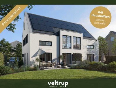 Baubeginn erfolgt: Neubau-Doppelhaushälfte zum Festpreis – Nur noch 2/8 verfügbar!