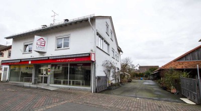 Anwesen mit Wohnhaus, Laden und Werkstatt im Herzen von Fränkisch-Crumbach
