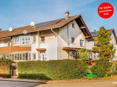 Ruhe und Platz für die Familie: Doppelhaushälfte in begehrter Wohngegend