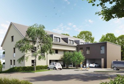 4 Zimmer-Neubau-Maisonette. Ganz oben wohnen. Einzug Frühjahr 2025 möglich!