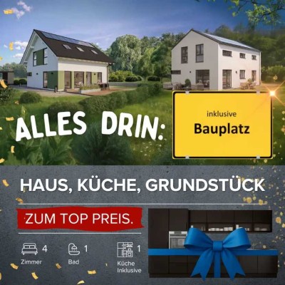 Exklusives Aktionsangebot – Haus & Grundstück perfekt kombiniert!