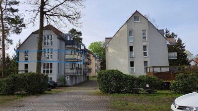 ruhige 3-Zimmer-Wohnung mit gehobener Innenausstattung