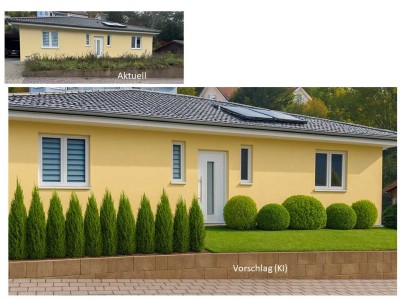 Moderner Bungalow mit großzügigem Raumkonzept und barrierefreiem Zugang