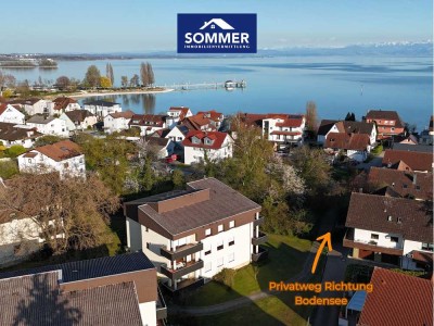 2-Zimmer Wohnung mit Garage und Bootslager, 150m vom Bodensee