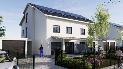 ***Zukunftswohnen Gartenstadt*** Großzügige, energieeffiziente Doppelhaushälfte inkl. 2 Stellplätze