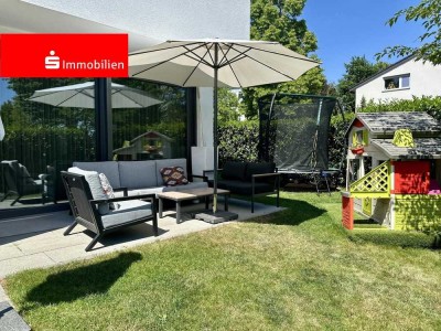 Luxuriöse Doppelhaushälfte mit exklusiver Ausstattung und Garage - OF-Buchrainviertel!