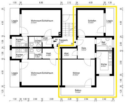 Voll möblierte 2-Zimmer Wohnung im pulsierenden Herzen von Bad Vilbel