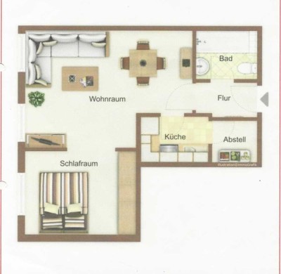1,5-Zimmer Wohnung in Gießen