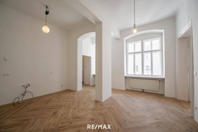 RARITÄT IM ALTHANVIERTEL 5-Zimmer-Altbauwohnung mit großer Terrasse