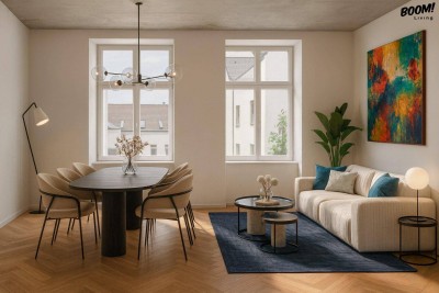 Hochwertig revitalisierter Altbau // Moderne Ausstattung, Luftwärmepumpe, Klimaanlage &amp; Südwest-Terrasse in 1170 Wien