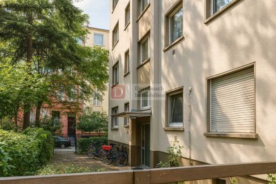 Top!! Nähe Alte Oper: lichtdurchflutete 3-Zimmer-Wohnung mit Balkon