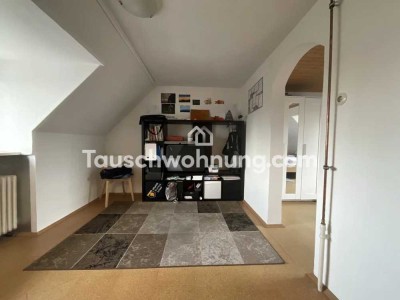 Tauschwohnung: 2 room Wohnung near Westpark (with attic), separate kitchen