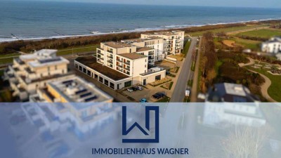 Direkt an der Ostsee - Möbliertes Ferienapartment mit Meerblick, Balkon und TG-Stellplatz