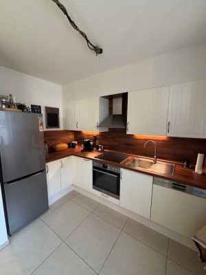 Ansprechende und neuwertige 2-Raum-EG-Wohnung mit Balkon in Bergheim
