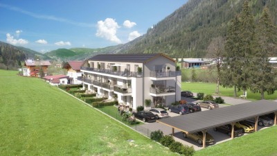 Eigentumswohnung mit Terrasse und Garten - Wohnen inmitten der Salzburger Sportwelt!