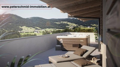 BAUSTART ERFOLGT - PROVISIONSFREI! Exklusives Wohnen in Mondsee - 3 Zimmer-Wohnung mit großer Dachterasse, Lift und Tiefgarage - BAURECHTSEIGENTUM