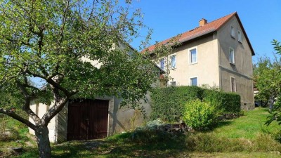 Familienidyll in Weißig: Zwei-Generationen-Haus mit großem Garten