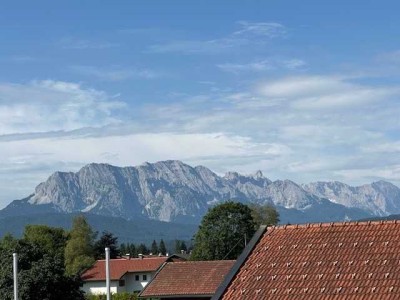 Tolles Chalet-Appartement in Wallgau mit einzigartigem Alpenblick