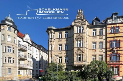 Hochwertig renovierte 2,5 - Raumwohnung in der Erfurter Löbervorstadt/ Musikviertel