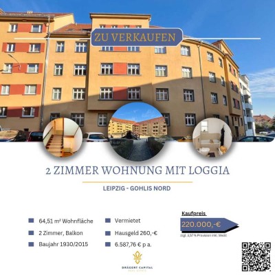 Stilvoll sanierte 2-Zimmer-Altbauwohnung mit Fußbodenheizung – Kapitalanlage mit Charme