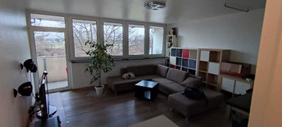 Wohnung (teilmöbliert) im Zentrum Erlangens - 1 Zimmer mit Küche und Balkon