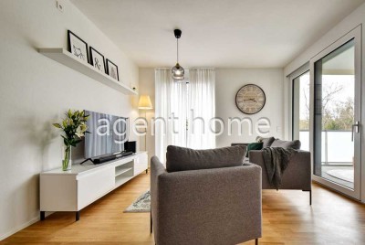 MÖBLIERT - SOPHISTICATED LIVING - Tolle Neubau-Wohnung mit Balkon