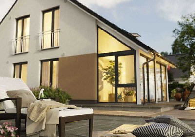 Haus mit Wintergarten + Carport, Preis inkl. Grundstück