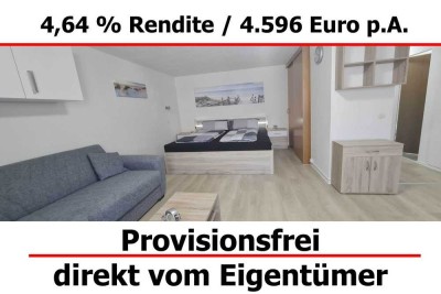 4,64 % Rendite - Möbliertes Apartment - Albstadt-Tailfingen