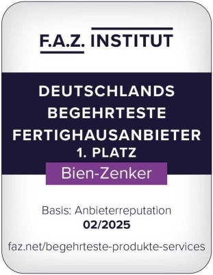 Doppelhaushälfte? Jetzt die Kosten teilen in der modernen DHH von Bien Zenker inkl. Baugrundstück!!