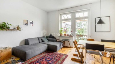 Elegante Etagenwohnung mit Balkon und Loggia in begehrter Frankfurter Lage