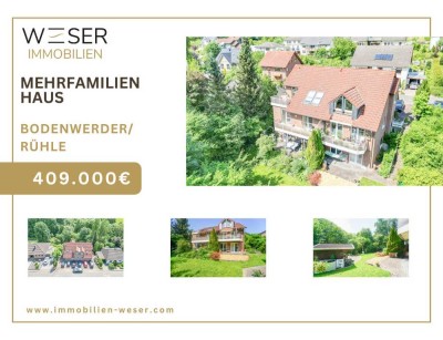 Traumhaftes Mehrfamilienhaus in idyllischer Lage in Bodenwerder/ Rühle  - Einmalige Kapitalanlage!