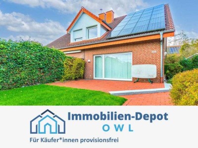 Sonnige Doppelhaushälfte mit Gartenparadies und A+ Energieeffizienz in Isselhorst