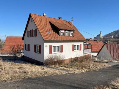 Gepflegtes Einfamilienhaus in herrlich sonniger Ortsrandlage von Salmendingen