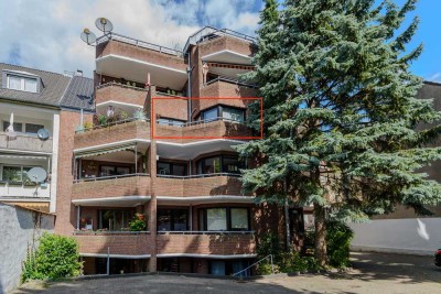 Von Privat, Provisionsfreie Sonnige 2-ZKDB- Wohnung m. Süd-Balkon  in Krefeld Stadtmitte