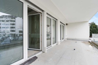 Elegante Neubau - Mietwohnung in Bad Lippspringe mit Garten, Terrasse & eigenen Stellplätzen