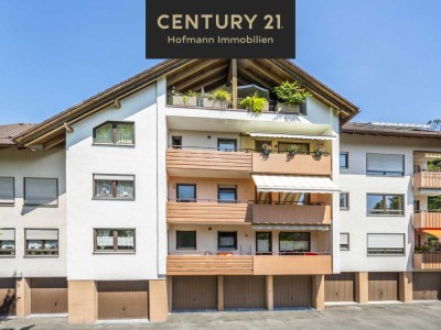 Familienleben in bester Lage - großzügige 4 Zi. ETW mit zwei Balkonen und Garage in Wehr