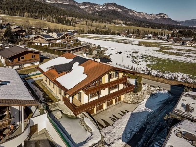 Charmantes Wohnhaus mit drei Wohneinheiten in Toplage – Blick auf den Wilden Kaiser