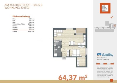 Besondere 2 Zimmer Wohnung im Wohnbereich B