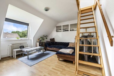 Hell, gemütlich, Maisonette - 2,5 Zimmer in Norderstedt!