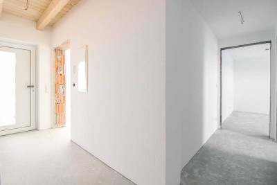 Fast Neubau! Stilvolle 3-Zimmer-Wohnung mit Südbalkon und 2 Stellplätzen in Ellgau
