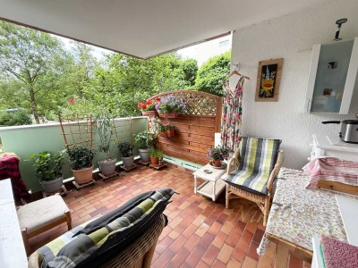 3-Zimmer-Wohnung mit XL Süd-Balkon in Germering!