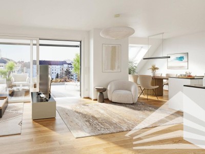 Verkaufsstart "PILLmein" - 164 m² Penthouse mit 22 m² Terrasse (Top 1.15)