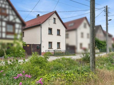 Direkt am Dorfanger - Bauernhaus mit viel Platz in Saalfeld/Saale