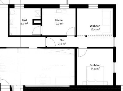 2-Zimmer-EG-Wohnung